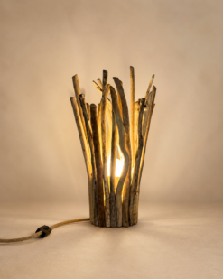 Lampe Océane M Rivage allumée avec lumière chaude