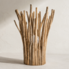 Lampe en bois flotté artisanale Océane Élancée